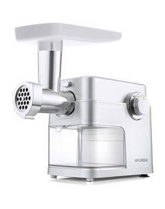 Электрическая мясорубка Hyundai HY-MG5591, 1.9 кВт, 2.4 кг/мин, серебристый (HY-MG5591)