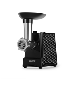 Электрическая мясорубка Vitek VT-3623, 2 кВт, черный