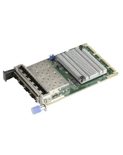 Сетевая карта AOC-ATG-i4SM, 4xSFP+, 10 Гб/с, AIOM, Bulk (AOC-ATG-i4SM) Supermicro