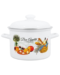 Кастрюля 4,5л Пикник Лысьвенские эмали