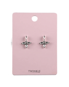 Серьги Flowers 2 Twinkle