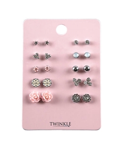 Cерьги набор 5 Twinkle