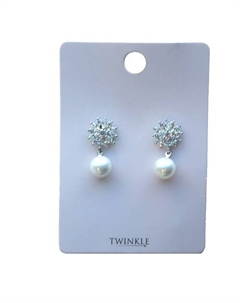 Серьги Stone+Pearl Twinkle