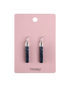 Серьги Dark Blue Twinkle