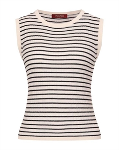 Топ из шелка и шерсти Max mara studio