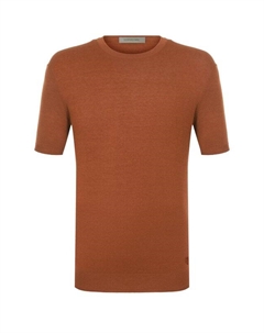 Джемпер из шелка и хлопка Corneliani