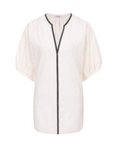 Хлопковая блузка Brunello cucinelli