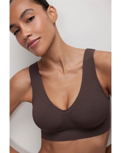 Топ на широких бретелях с V- образным вырезом до 4XL Belle you