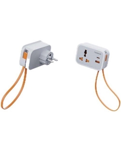 Сетевой фильтр TESSAN TS-TA01ALDE, серый Tessan