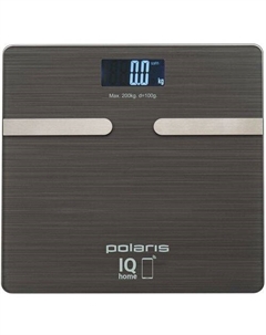 Напольные весы PWS 1892, до 180кг, цвет: графитовый Polaris