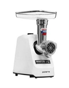 Мясорубка PMG 2050 RUS, белый Polaris
