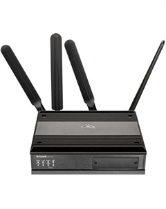 Маршрутизатор D-Link DWM-321, Wi-Fi 5, AC1200, 2.4/5ГГц, 2 LAN, 1 WAN/LAN, 3G/4G, черный D-link