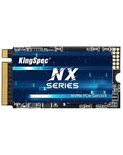 SSD накопитель NXM-256 256ГБ, M.2 2242, PCIe 3.0 x4, M.2 Kingspec