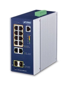 Коммутатор PLANET IGS-4215-8P2T2S, управляемый Planet