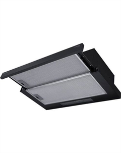 Встраиваемая вытяжка Power SLIDEBOX60BK, управление кнопочное, черный Meferi