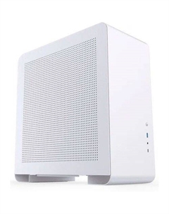 Корпус miniITX U4 Pro Mesh, Midi-Tower, без БП, белый Jonsbo