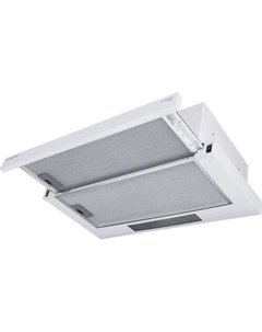 Встраиваемая вытяжка Power SLIDEBOX60WH, управление кнопочное, белый Meferi