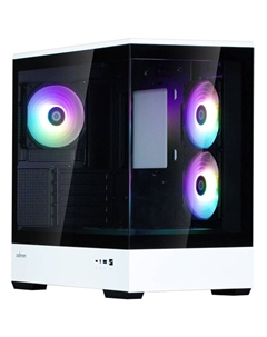 Корпус MicroATX Minitower Zalman P30 BW Black/White