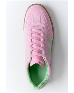 Кеды на платформе с полосками Befree