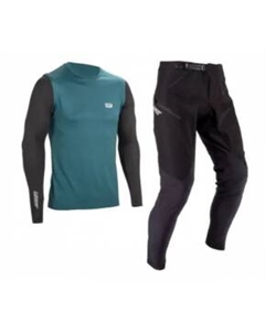 Комплект велоджерси/велоштаны Ride Kit MTB 1.0, Teal, 2025, 5025104902 (Размер: M) Leatt