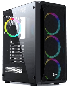 Компьютерный корпус Powercase Mistral Z4 Mesh RGB (CMIZB-R4)