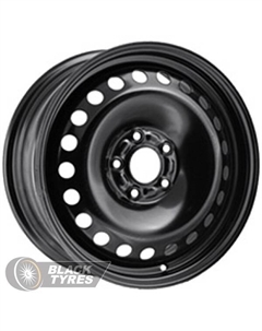 Стальной диск 8667 6.5x16/5x112 D57.1 ET46, Черные Trebl