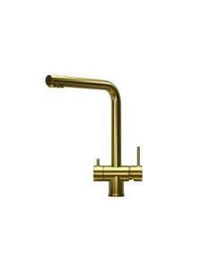 Смеситель для кухни Kitchen Space 7011, ЗОЛОТО САТИН Granula