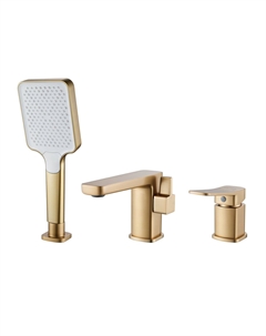 Смеситель для ванны S9912G золотой сатин Shevanik