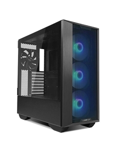 Корпус Lancool III RGB, EATX, Midi-Tower, 2xUSB 3.0, USB Type-C, RGB подсветка, черный, без БП (G99.LAN3RX.10R) Lian li