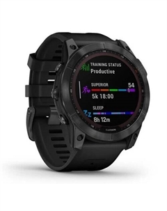 Смарт-часы Garmin Fenix 7x Solar, 1.4", черный (010-02541-01)