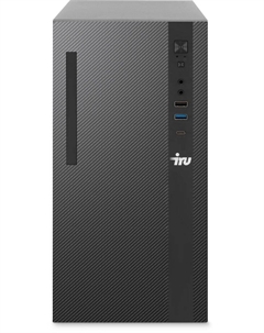 Системный блок IRU 310SC, Intel Core i3 12100 3.3 ГГц, 8Gb RAM, 256Gb SSD, Intel UHD Graphics 730, W11Pro, черный (2059344) Iru