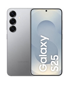 Смартфон Samsung Galaxy S25, 6.36" 2340x1080 Dynamic AMOLED 2X, Qualcomm Snapdragon 8 Elite, 12Gb RAM, 256Gb, 3G/4G/5G, NFC, Wi-Fi, BT, 3xCam, 2-Sim, 4000 мА⋅ч, USB Type-C, Android 15, серебристый (SM