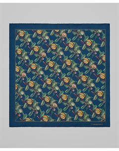 Платок нагрудный из 100% шёлка KS-0213 NAVY Henderson