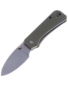 Складной нож Baby Banter Green, сталь Nitro-V Civivi