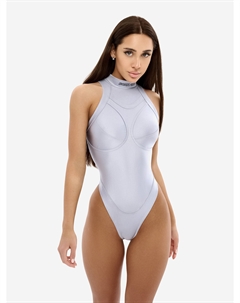 Боди женское : Atomic Body "Silver", Серебряный Bona fide