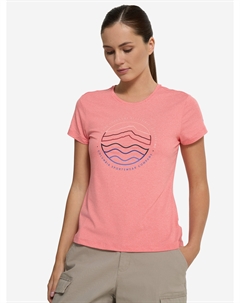 Футболка женская Sloan Ridge Graphic Ss Tee, Розовый Columbia