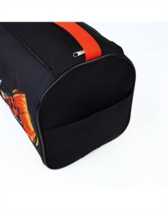 Сумка спортивная для мальчика take out на молнии, наружный карман, черная Nazamok kids