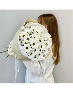 Монобукет из ромашек-хризантем Jules flower atelier