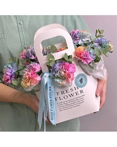 «Мармелад» композиция из диантусов Jules flower atelier