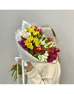 Букет из альстромерий Микс 15 штук Jules flower atelier