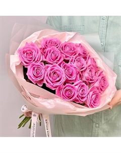 Букет из розовых роз Аква Jules flower atelier