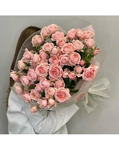 Моно из пионовидной кустовой розы Джульетта 15шт Jules flower atelier