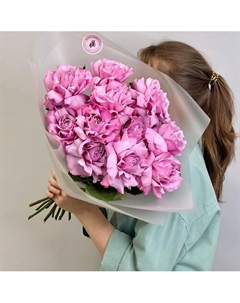 Монобукет из 11 французских роз Квинс Краун Jules flower atelier