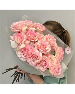 «Saint-Tropez» букет из французских роз Эсперанс Jules flower atelier