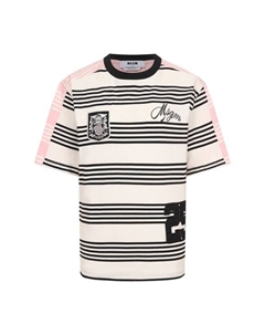 Хлопковая футболка Msgm