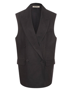 Жилет изо льна и вискозы Hinnominate