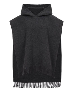 Пончо из шерсти и кашемира Brunello cucinelli