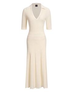 Платье из вискозы Boss