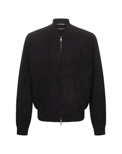 Замшевый бомбер Dolce&gabbana