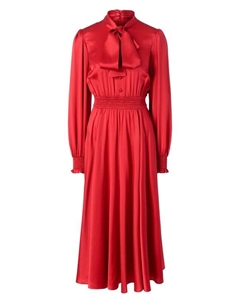 Атласное платье Dolce&gabbana